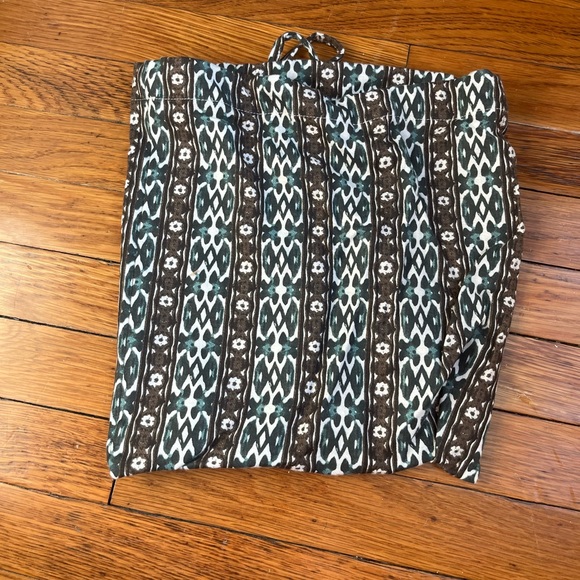 Punjammies by Sudara Small Black & White Drawstring Decorative Gift Bag - Picture 4 of 5